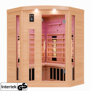 Infrarotkabine LAKEFIELD 3 140x140 Dual-Therm