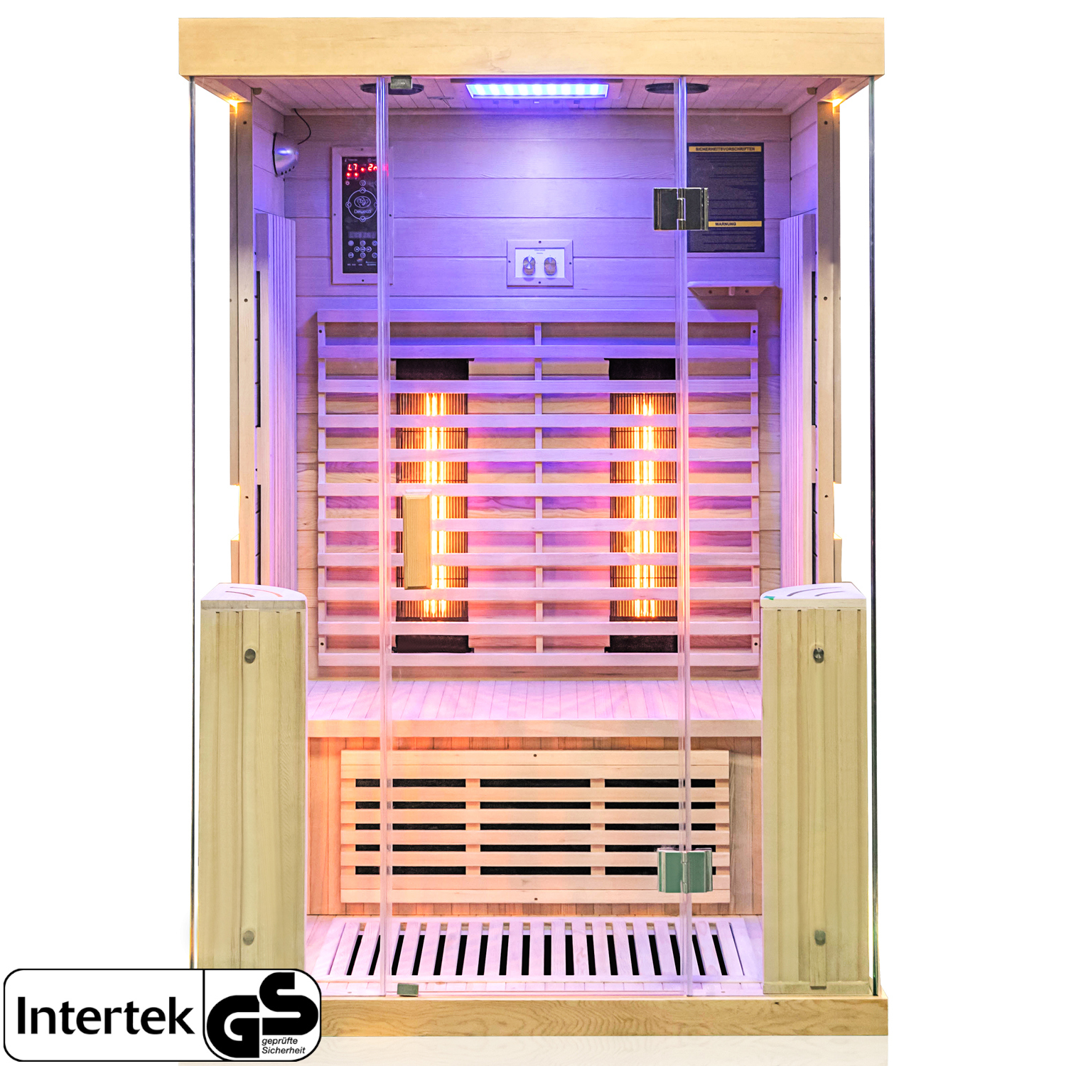 Infrarotkabine KINGSTON 130x105 1 Infrarotkabine KINGSTON 130x105