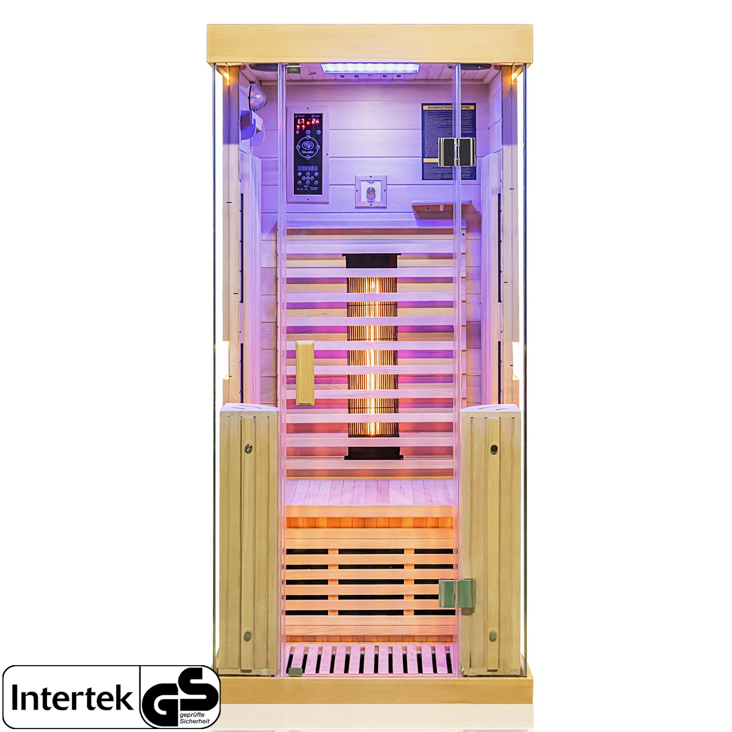 Infrarotkabine KINGSTON 90x90 1 Infrarotkabine KINGSTON 90x90