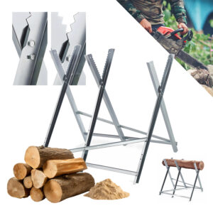 GARMIO® Sägebock Holzsägebock klappbar, silber 150kg