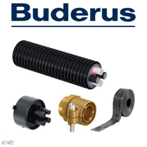Buderus ECOFLEX Anschlußpaket WP 4xDN25 | 8 Meter""