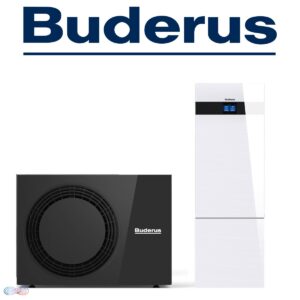 Buderus Luft-Wasser Wärmepumpe SET 11,6 kW | Logaplus M WLW176i AR...