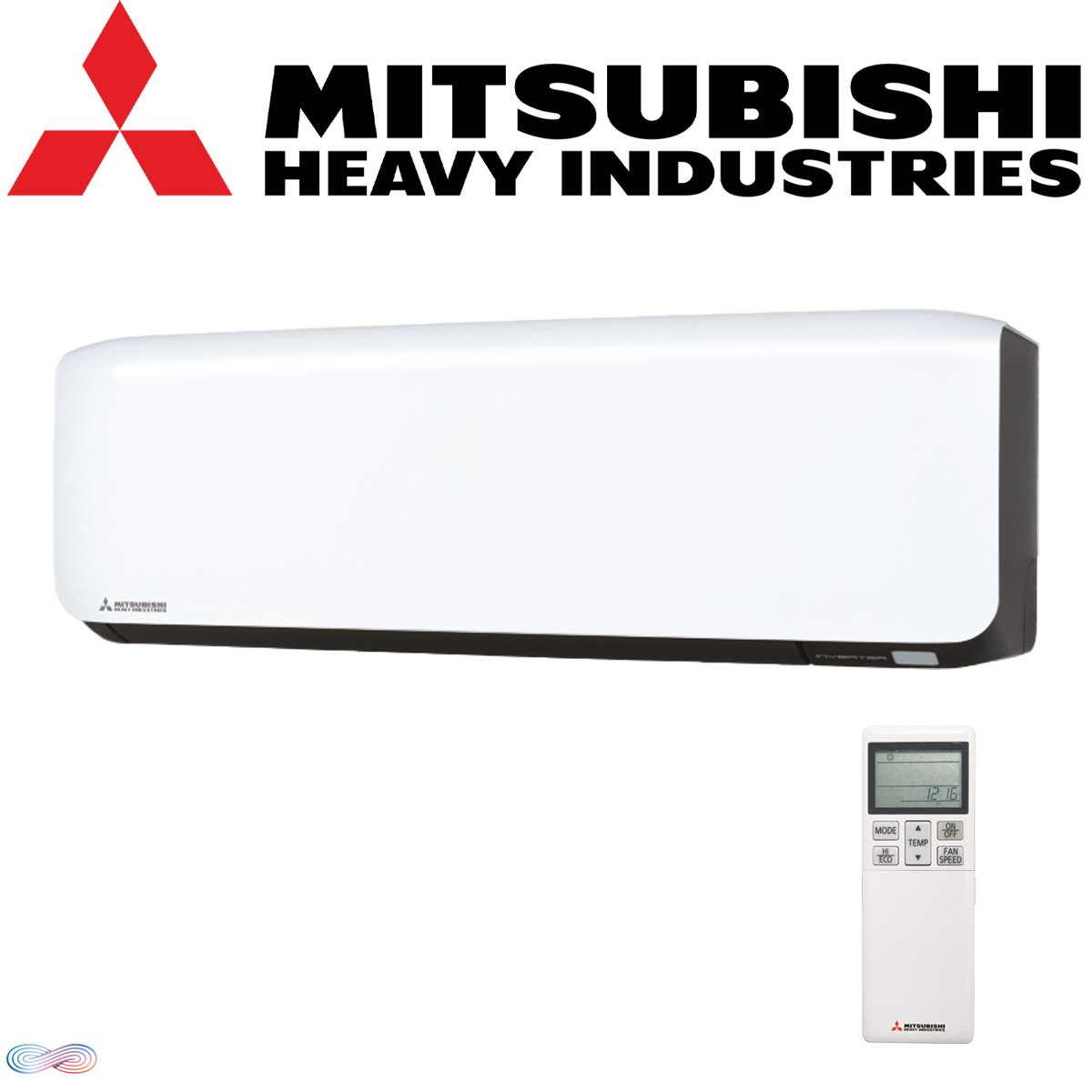 Mitsubishi Heavy Wandgerät SRK15ZS-WF 1,5 kW | Schwarz - Weiß"" 1 Mitsubishi Heavy Wandgerät SRK15ZS-WF 1,5 kW | Schwarz - Weiß""