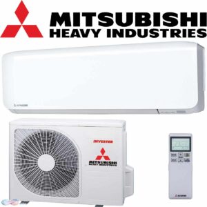 Mitsubishi Heavy Klimaanlage 5 kW SRK50ZS-WF Weiß | Singlesplit Set""
