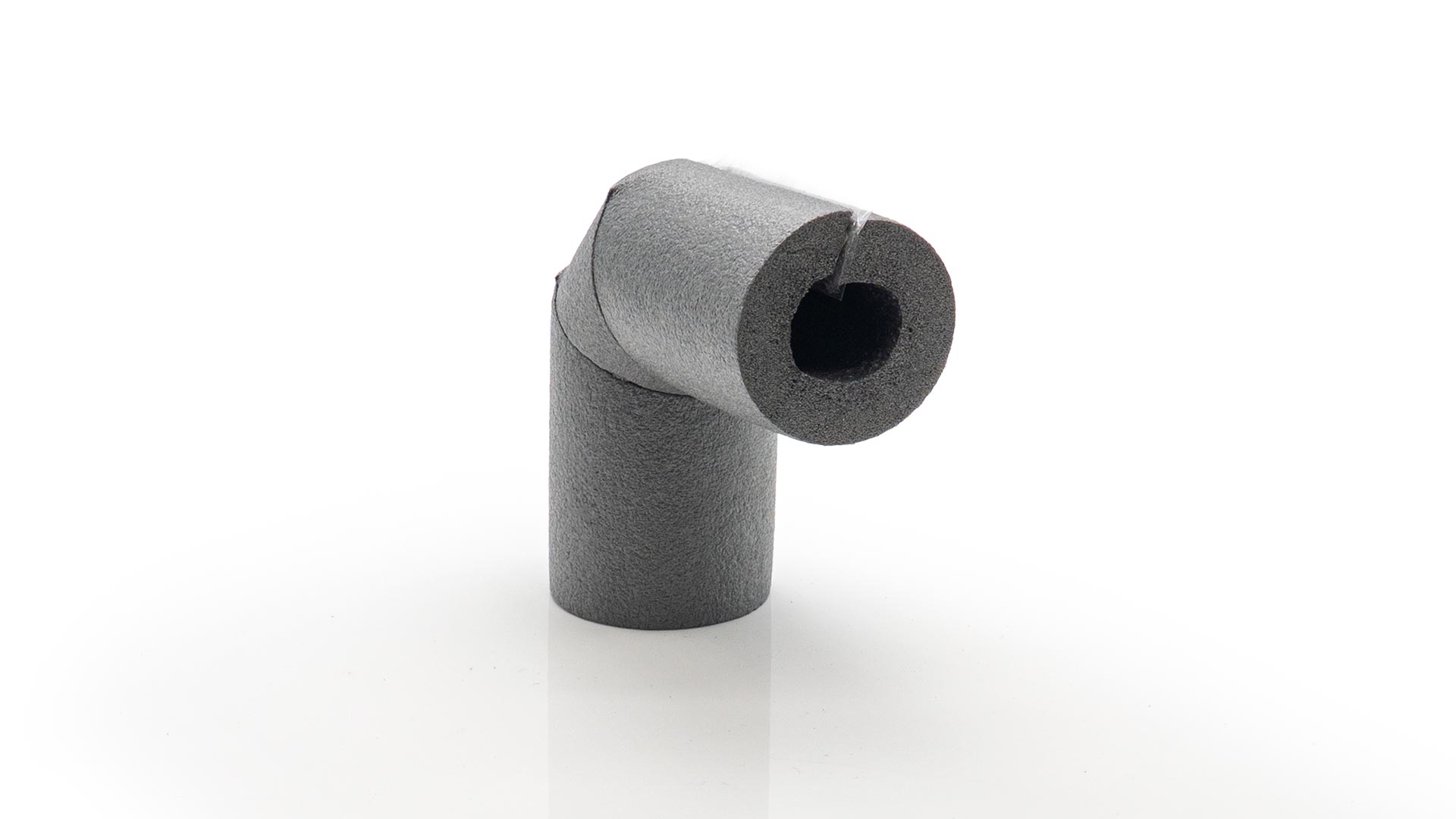 Rohrisolierung PE Bogen 90° selbstklebend | 18mm x 13mm Dämmstärke | NMC climatube easy | 50% GEG 1 Rohrisolierung PE Bogen 90° selbstklebend | 18mm x 13mm Dämmstärke | NMC climatube easy | 50% GEG