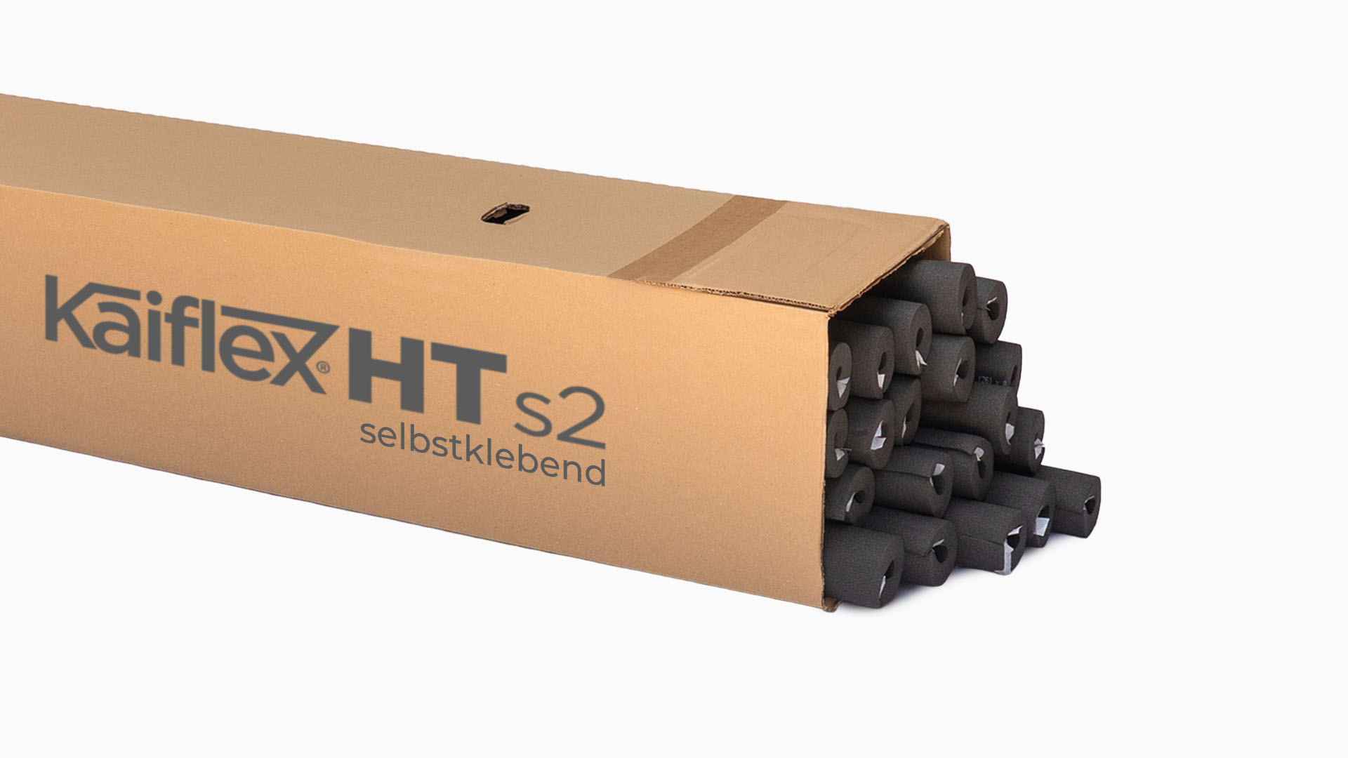 Rohrisolierung Kautschuk 2m selbstklebend Isolierschlauch | 15mm x 10mm Dämmstärke | Kaimann Kaiflex HT s2 | VPE Karton | 50% GEG 1 Rohrisolierung Kautschuk 2m selbstklebend Isolierschlauch | 15mm x 10mm Dämmstärke | Kaimann Kaiflex HT s2 | VPE Karton | 50% GEG